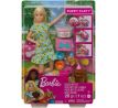 Mattel Barbie Môžete byť čímkoľvek: Blond bábika a herná sada pre šteňa (GXV75)