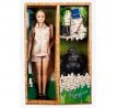 Mattel Barbie Podpis: Dr. Jane Goodallová, etologička a ochrankyňa prírody (HCB82)