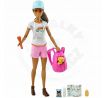 Mattel Barbie – Bábika so šteniatkom v batohu a doplnky