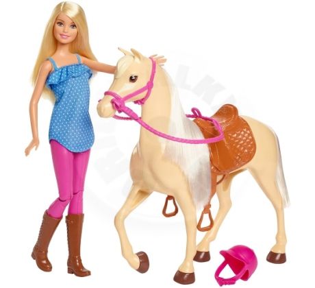 Mattel Barbie s koňom
