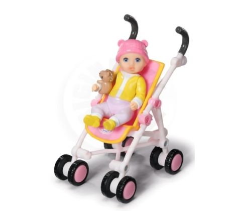 BABY born Minis Sada s kočíkom a bábikou