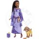 Mattel Disney Wish - Bábika so zvieracím kamarátom na cestách