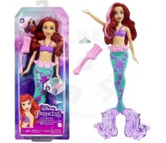 Mattel Disney: Princezná Barbie - Bábika Ariel Mermaid Color Splash (HLW00)