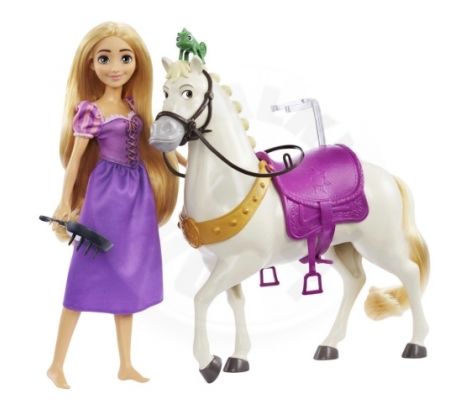 Mattel Disney Princess - Rapunzel & Maximus (HLW23)