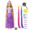Mattel Disney Princess - Rozprávkové vlasy Rapunzel (HLW18)