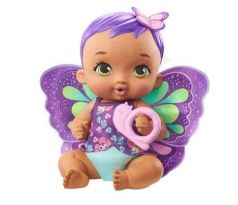 Mattel My Garden Baby: Feed & Change Baby Butterfly (Purple Hair) (GYP11)