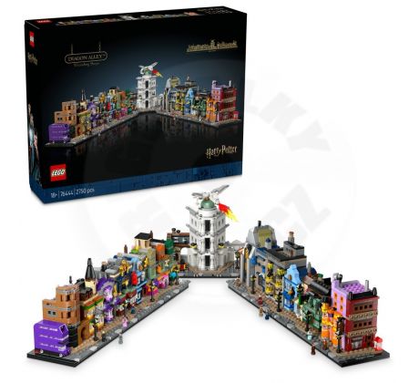 LEGO® Harry Potter™ 76444 Čarodejnícke obchody v Šikmej uličke