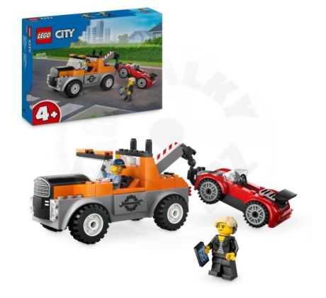LEGO® City 60435 Odťahový voz a oprava športiaka