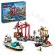 LEGO® City 60422 Prístav s nákladnou loďou
