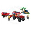LEGO® City 60412 Hasičské auto 4x4 a záchranný čln
