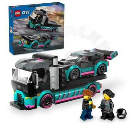 LEGO® City 60406 Kamión s pretekárskym autom