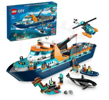LEGO® City 60368 Arktická prieskumná loď