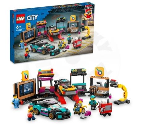 LEGO® City 60389 Tuningová autodielňa