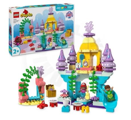 LEGO® DUPLO® - Disney 10435 Arielin čarovný podmorský palác