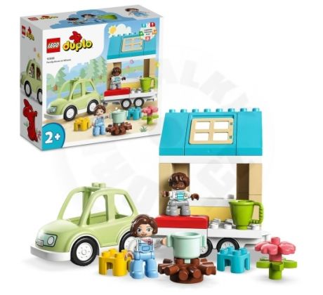 LEGO® DUPLO® 10986 Pojazdný rodinný domček