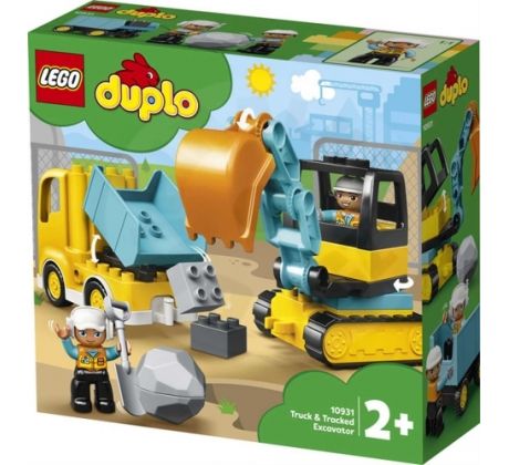LEGO® DUPLO Town 10931 Nákladiak a pásový bager