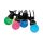 0,5W LED reťazové svetlo EU Plug RGB VT-713S (V-TAC)