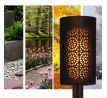 LED solárna záhradná lampa 39cm 1.2W