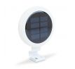 Solárne svetlo na odkvap - 3 studení biele SMD LED - biela - 11 x 2,6 cm
