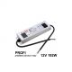 LED napájací zdroj 192W, 12V, PFC IP67 - Vodeodolný MEAN-WELL
