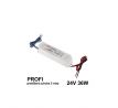 LED napájací zdroj 36W, 24V, IP67 - Vodeodolný MEAN-WELL