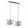 CORRADO 2P, závesné svietidlo AD-LD-6212GGE14S, E14 max. 2x 40W, chróm (ORNO)