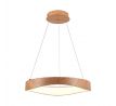 Dizajnové LED závesné svietidlo drevo+biela D500 VT-7974 (V-TAC)