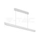 Závesné LED lineárne svietidlo 36W Typ-CCT:3IN1 – biela (V-TAC)