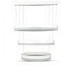 Závesné LED svietidlo okrúhle 92W, 3000K, stmievateľné, biele VT-82-3D (V-TAC)