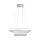 Závesné LED svietidlo štvorcové 115W, 3000K, stmievateľné, biele VT-101-2D (V-TAC)