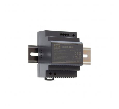 LED napájací zdroj HDR 90W, 12V na DIN lištu MEAN-WELL