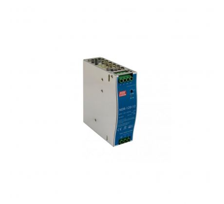 LED napájací zdroj 120W, 12V na DIN lištu MEAN-WELL