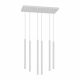 Závesné svietidlo HARMONI, AD-LD-6318WG9, 6x20W, G9, biela (ORNO)