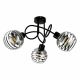 Závesné svietidlo MILANO AD-LD-6415BE27SW, 3x60W, E27, čierna/sklo (ORNO)