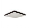 Dizajnové stropné LED svietidlo 42W 4000K 4400lm stmievateľné čierne VT-7758 (