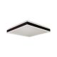 Dizajnové stropné LED svietidlo 42W 4000K 4400lm stmievateľné čierne VT-7758 (