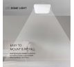 Stropné LED svietidlo 18W 4000K IP44 1530lm biele štvorcové VT-8618 (V-TAC)