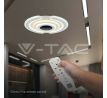 Stropné LED svietidlo 95W, CCT, 9900lm, 520x500mm, stmiev., s ovládačom VT-7960 (V-TAC)