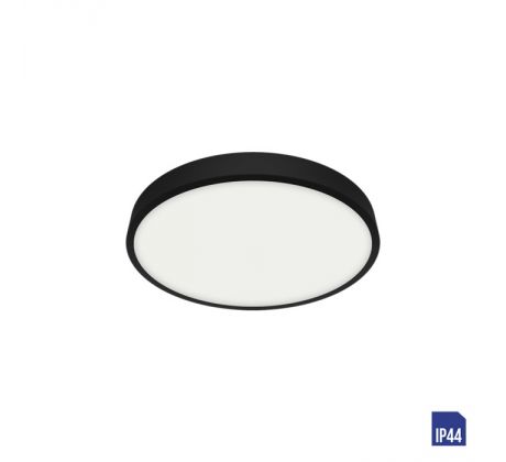 Svietidlo prisadené LENYS III RD 6W LED 4000K IP44 čierna (Luxera)