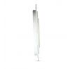 Závesné LED svietidlo okrúhle 85W, 4000K, stmievateľné, biele VT-85-3D (V-TAC)