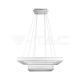 115W Luster Soft Light Stmievateľný biely 3000K VT-101-2D (V-TAC)