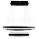 115W Luster Soft Light Stmievateľný čierny 3000K VT-101-2D (V-TAC)