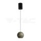 8,5W LED závesná lampa 180 Champagne Gold 3000K 850lm VT-7796 (V-TAC)