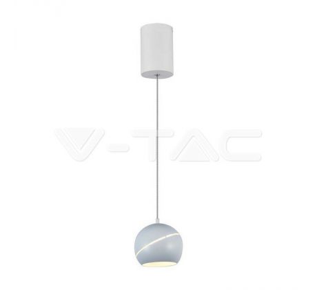 8,5W LED závesné svietidlo 180 nastaviteľné drôtové dotykové zapnutie/vypnutie bielej 300