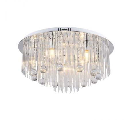 Dizajnové LED stropné krištáľové svietidlo D600 E14 VT-7970 (V-TAC)