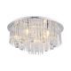 Dizajnové LED stropné krištáľové svietidlo D600 E14 VT-7970 (V-TAC)