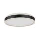 Dizajnové stropné LED svietidlo 18W 4000K 1280lm čierne stmievateľné VT-7779 (V-TAC)