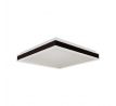Dizajnové stropné LED svietidlo 18W 4000K 1490lm stmievateľné štvorcové čierne VT-7757