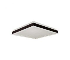 Dizajnové stropné LED svietidlo 18W 4000K 1490lm stmievateľné štvorcové čierne VT-7757