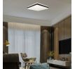 Dizajnové stropné LED svietidlo 18W 4000K 1490lm stmievateľné štvorcové čierne VT-7757